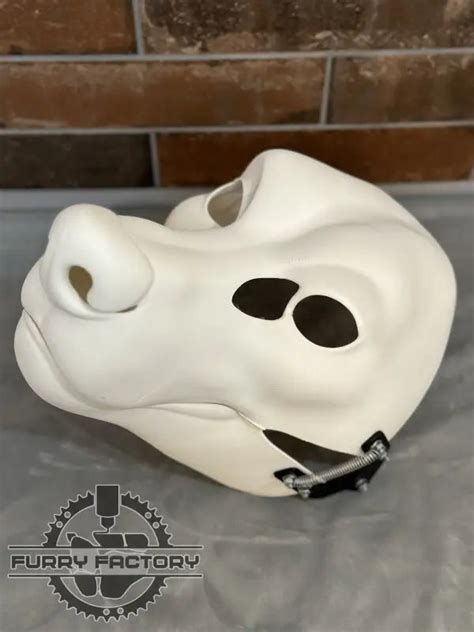 fursuit head with moving jaw|realistic fursuit head base.